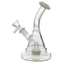 Glass W.P. with Curved Neck 7.0" - Milky Green
