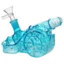 Glass W.P. Cannon-shaped 4.0" x 6.0" - Blue