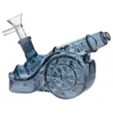 Glass W.P. Cannon-shaped 4.0" x 6.0" - Grey