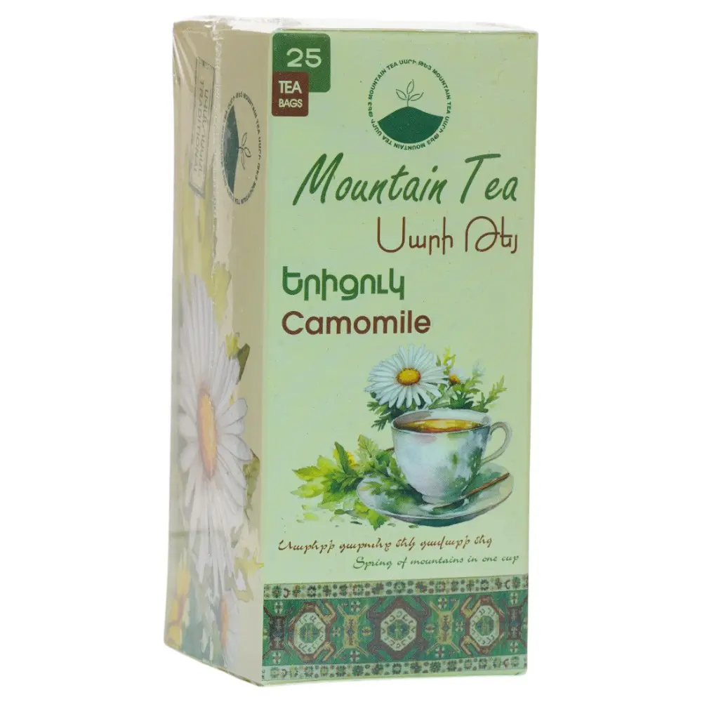 Mountain Tea 50g 25 tea bags - Camomile (6 pcs per Pack)