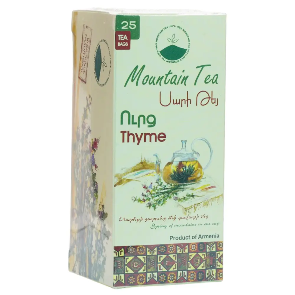 Mountain Tea 50g 25 tea bags - Thyme (6 pcs per Pack)