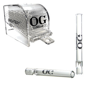 Unbranded Chillium OG w/ display (3017) Glass 4.0"