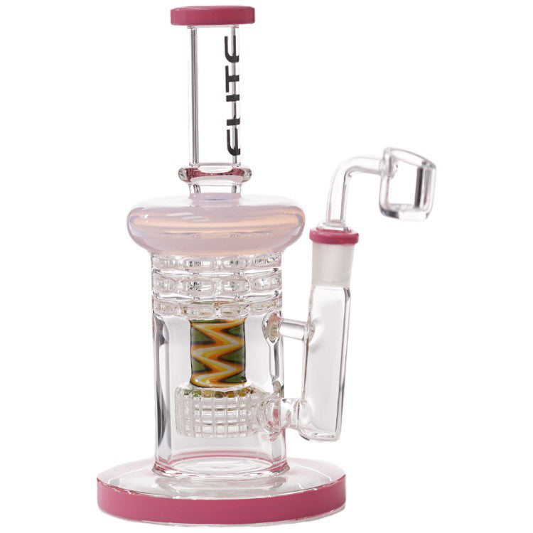 Elite Glass Glass Shower (8935) 8.5" Pink