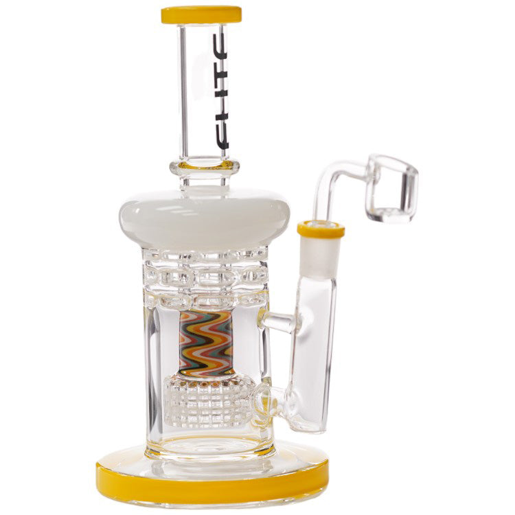 Elite Glass Glass Shower (8935) 8.5" Yellow