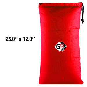 Glass Pillow Bags & Pouches Pouch-25 25.0" Red
