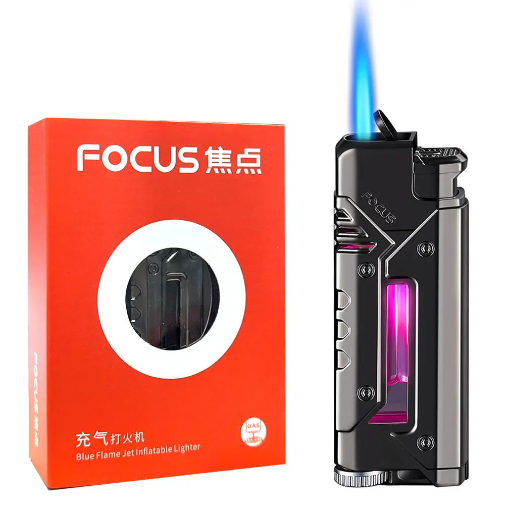 Focus Lighter Torch F153 3.0" Gun Metal