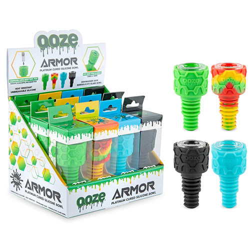 OOZE Armor Silicone Bowl Display 12ct