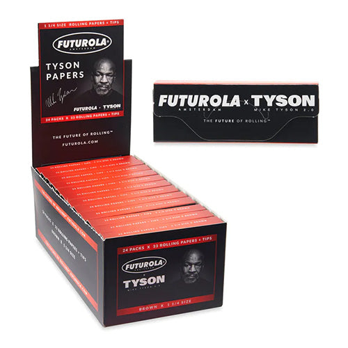 FUTUROLA Tyson 2.0 Papers+Tips 11/4 Size 24ct