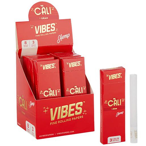 VIBES The Cali 1 Gram Hemp 3-Pack 8ct