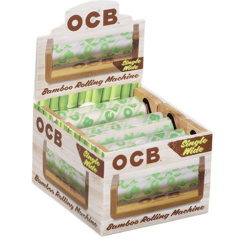 OCB Rolling Machine Bamboo Single Wide Size 6ct