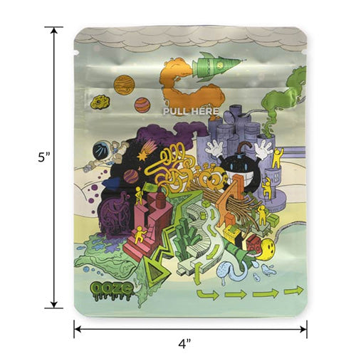 OOZE Mylar Bags Imaginarium 1/8oz 12-Pack 12ct