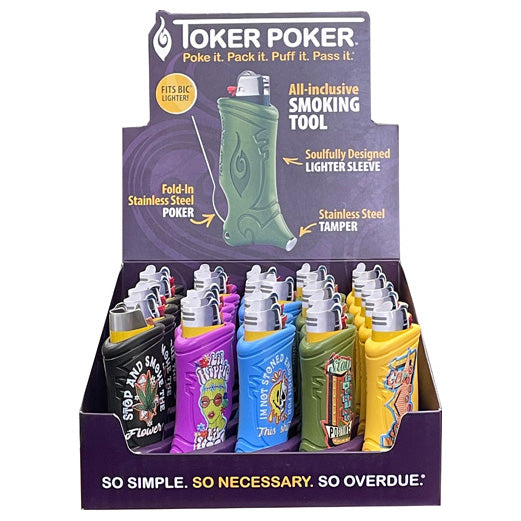 TOKER POKER Bic Edition SoulSpreaker Display 25ct