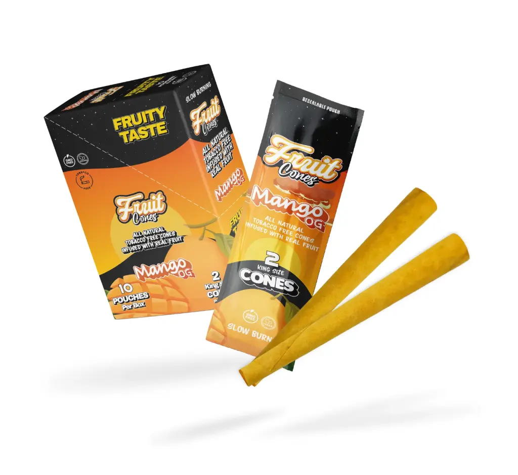 FRUIT CUTS Cones Mango OG 2/10ct