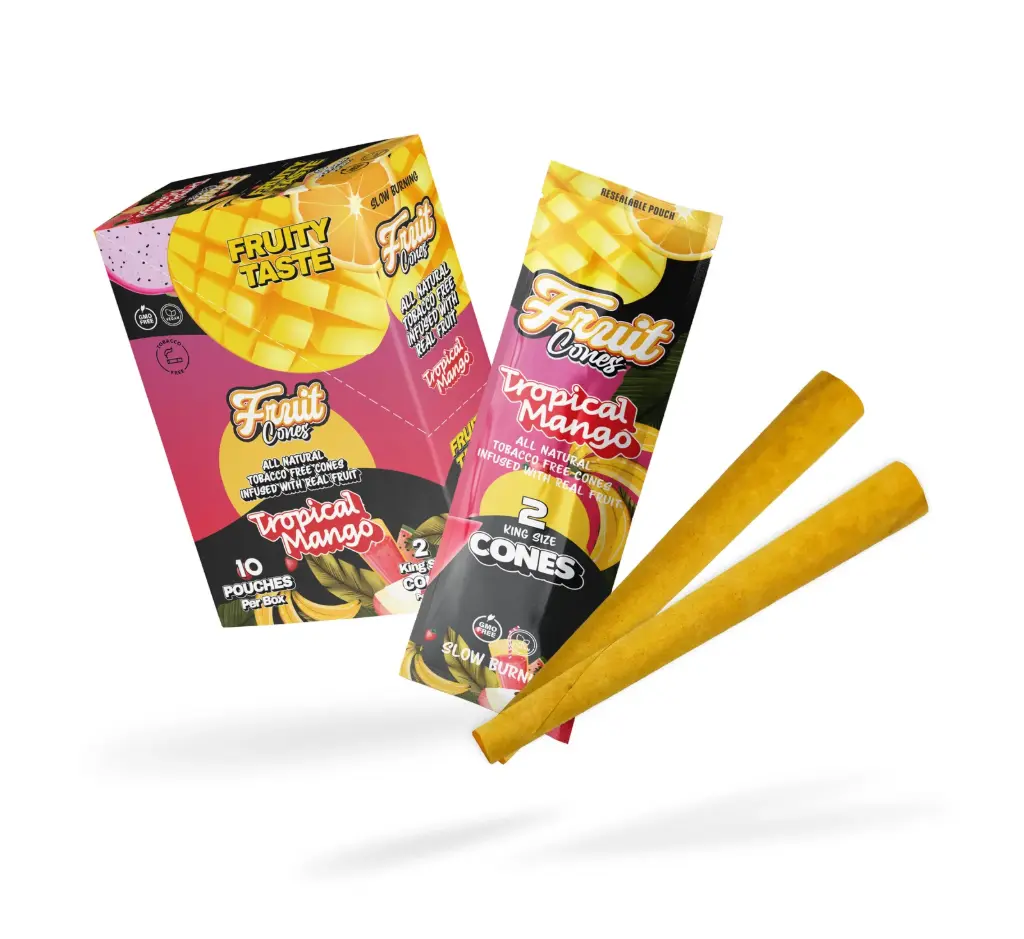 FRUIT CUTS Cones Tropical Mango 2/10ct