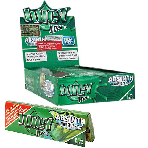 JUICY JAY'S Papers 11/4 Size Absinth 24ct