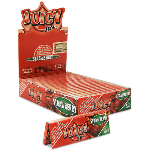 JUICY JAY'S Papers 11/4 Size Strawberry 24ct