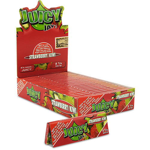 JUICY JAY'S Papers 11/4 Size Strawberry Kiwi 24ct