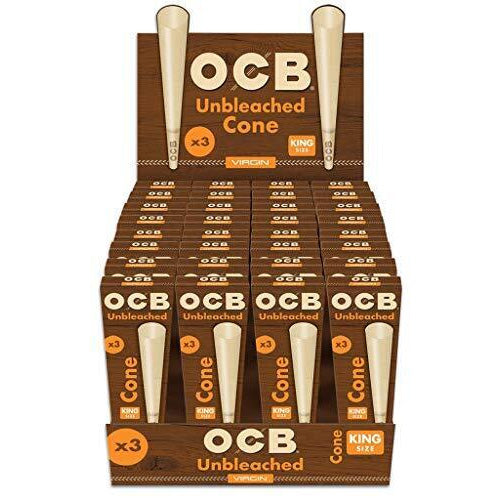 OCB Cones Virgin King Size 3/32ct