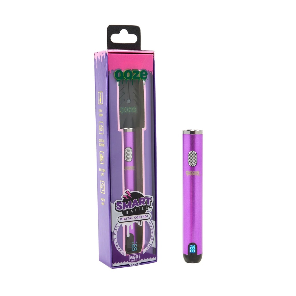 OOZE Smart Battery 650mAh Purple 1ct