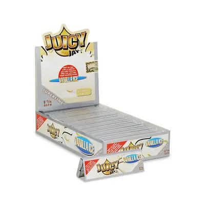 JUICY JAY'S Superfine Papers 11/4 Size Vanilla Ice 24ct