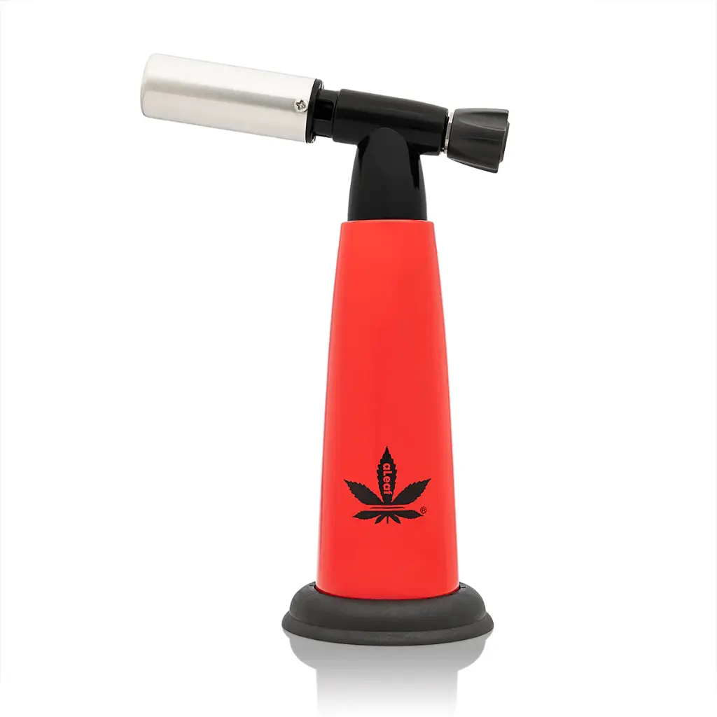 aLeaf Lighter Blow Torch 7.5" (8491)-Red