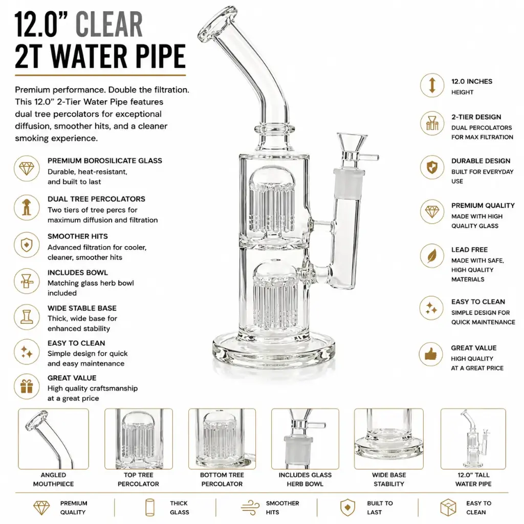 W.P. Glass 2T 12.0"