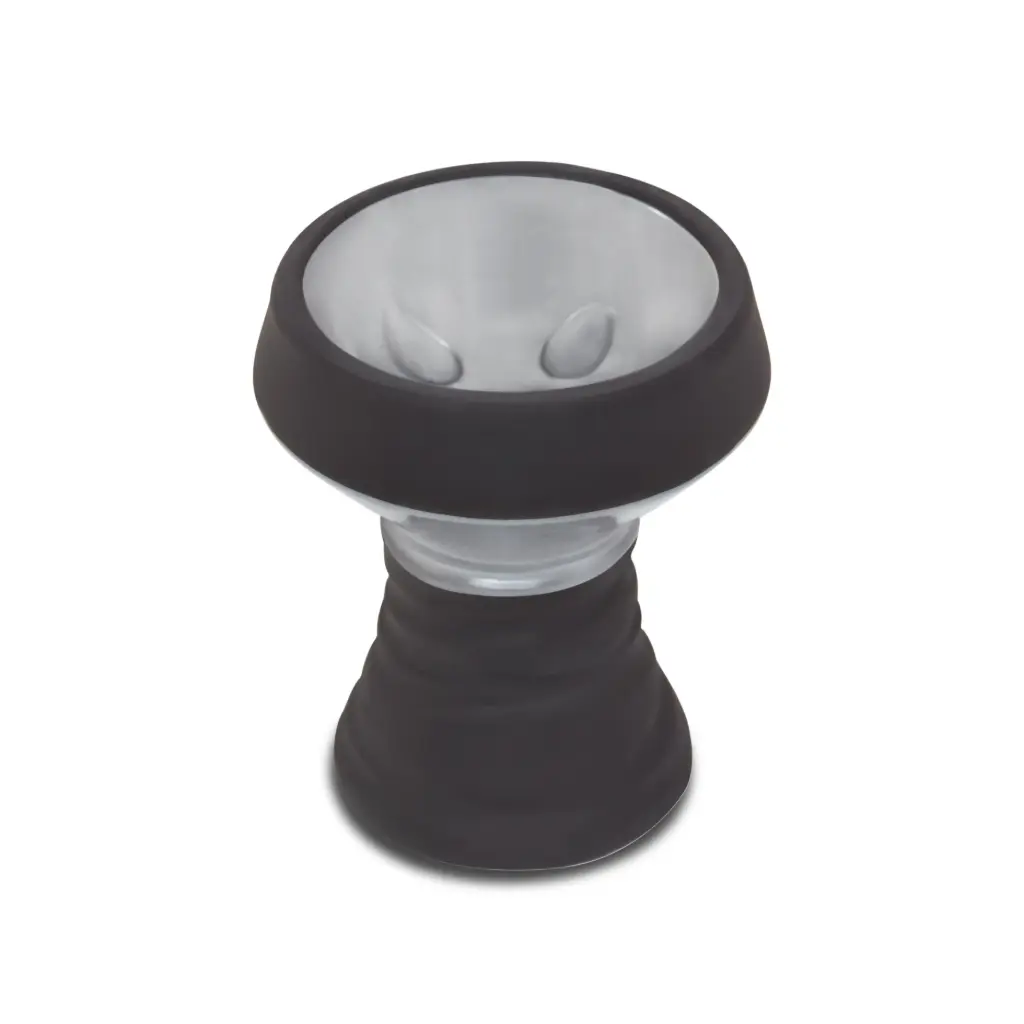 B.Y.O. BlackStone Hookah Bowl, 2 Tone, Grey
