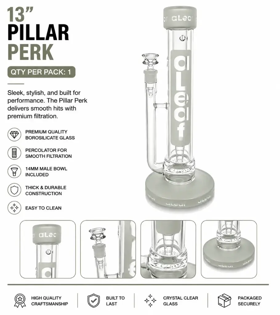 13" PILLAR PERK
