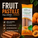 Fruit Pastille 50g lavash - Apricot (12 pcs per Box)