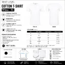 Next Level Apparel Cotton T-shirt / White - XL (12 per pack)