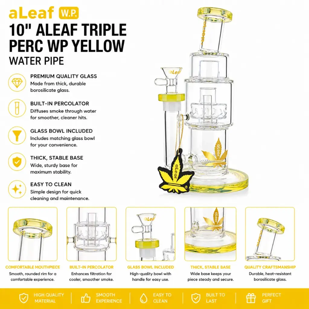 10" ALEAF TRIPLE PERC WP YELLOW
