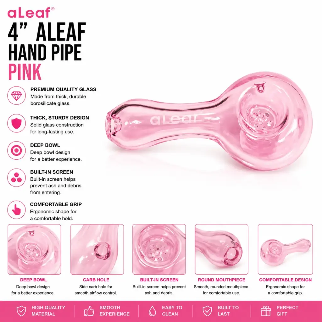 4" ALEAF HP PINK