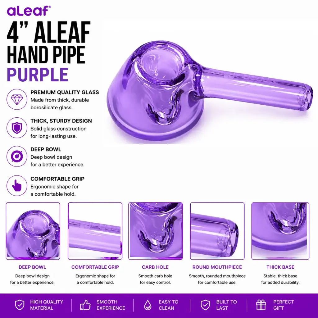 4" ALEAF HP PURPLE