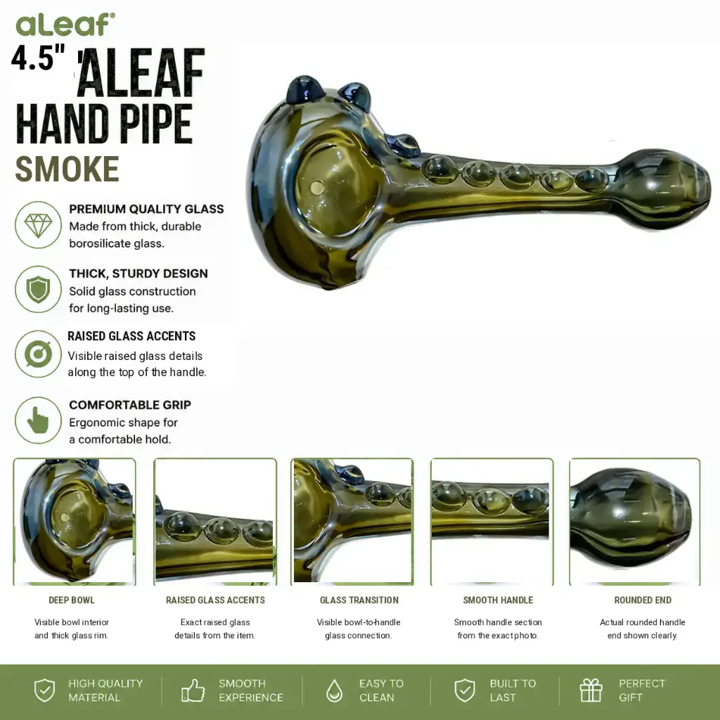 4.5" ALEAF HP SMOKE