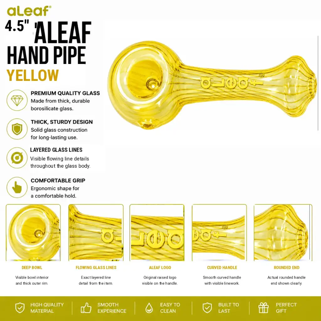 4.5" ALEAF HP YELLOW