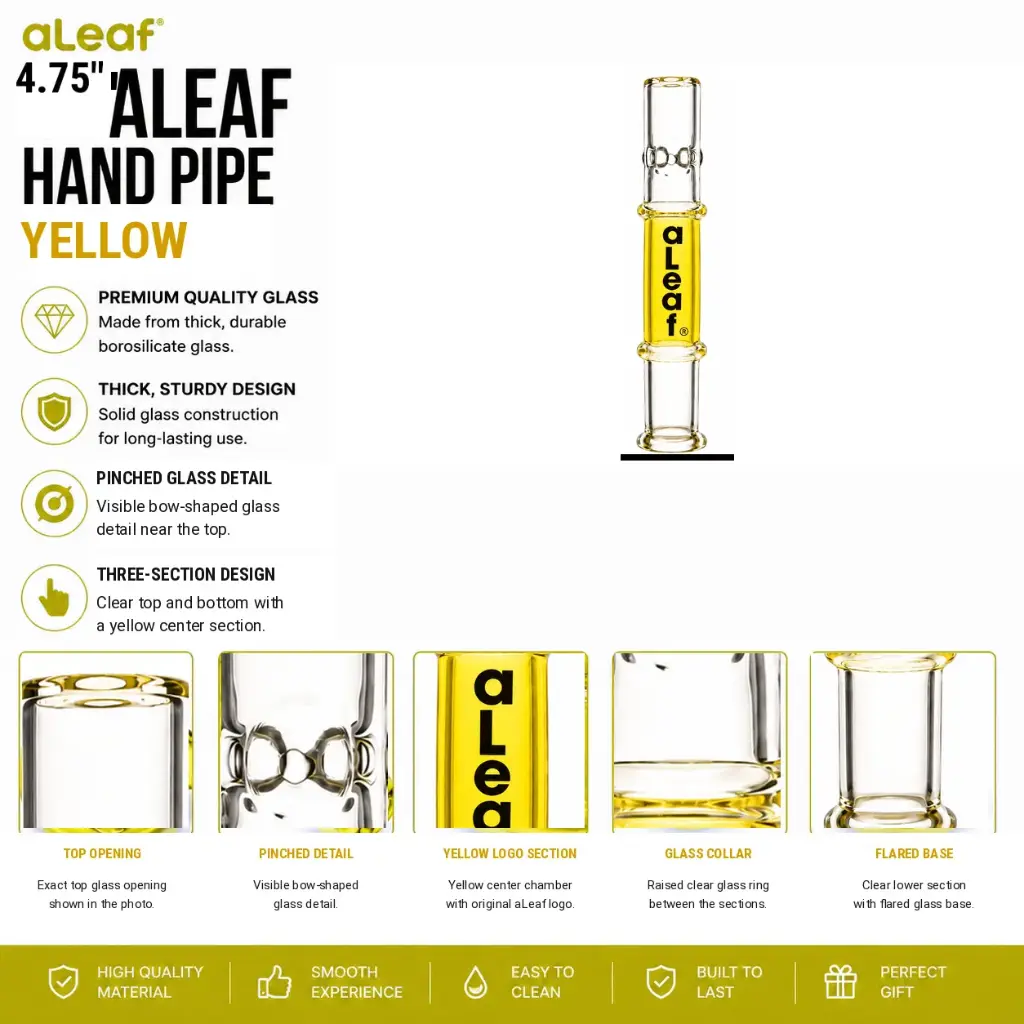 4.75" ALEAF HP YELLOW