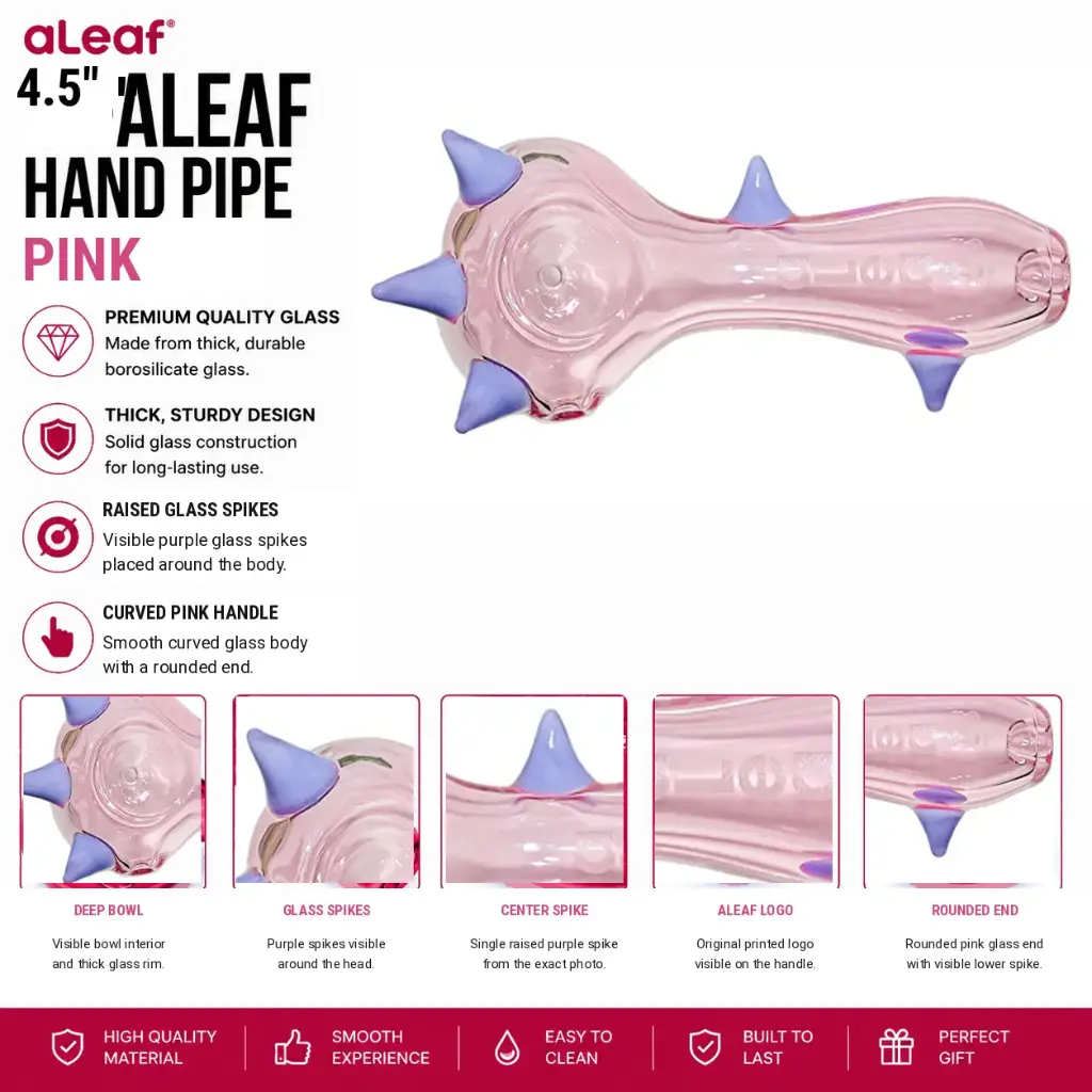 4.5" ALEAF HP PINK