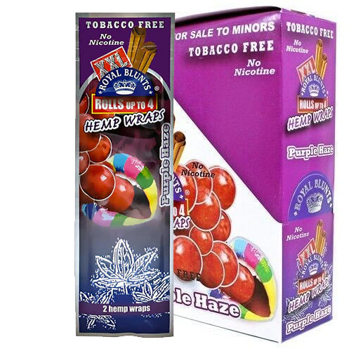 XXL Hemp Wraps Purple Haze 25ct