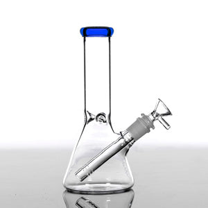 [AM032151] Unbranded Glass Beacker (6691) 8.0" Blue