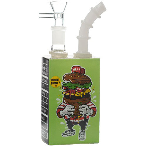 [AM032172] Unbranded Glass Juice Box (7031) 7.0" Meat MMMH... Yummy !!!