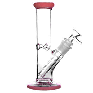 [AM032182] Unbranded Glass STR (7066) 7.0" Pink