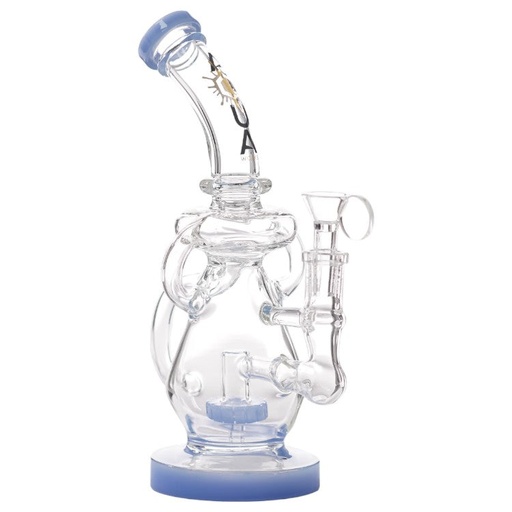 [AM032790] Aqua Glass Shower Puck Perc (8926) 10.0" Milky Purple
