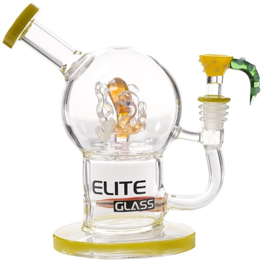 [AM032798] Elite Glass Glass Ball (8930) 7.5" Yellow