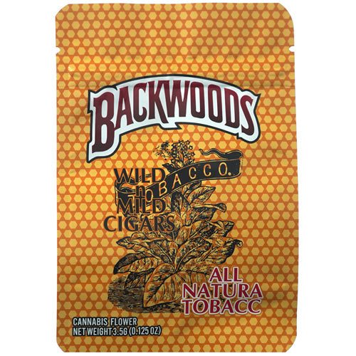 [AM033819] Unbranded Ziploc Bags Smell Proof Zipped Bag 3.5 gr - 0.125 oz 5.0" Backwoods Wild