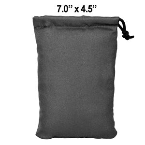 [AM033861] Glass Pillow Bags & Pouches Pouch-7 7.0" Grey