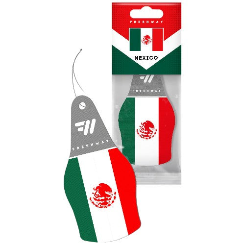 [AM034134] Freshway Air Freshener Flags Dry Air Freshener Mexico