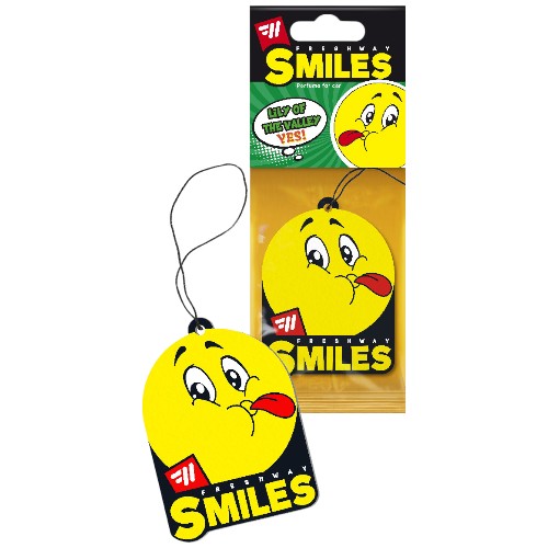 [AM034148] Freshway Air Freshener Smiles Dry Air Freshener Lily of the valley