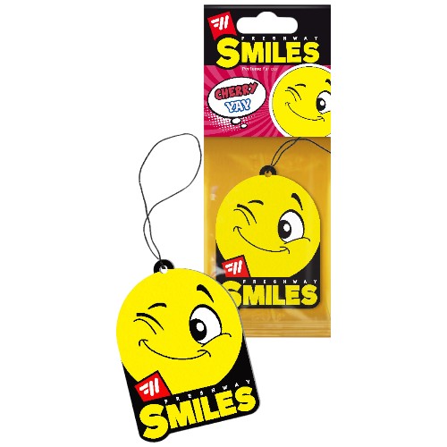 [AM034150] Freshway Air Freshener Smiles Dry Air Freshener Cherry
