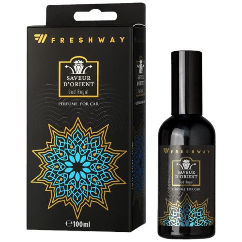 [AM034175] Freshway Air Freshener Spray 100 ml Saveur D'Orient Oud rose