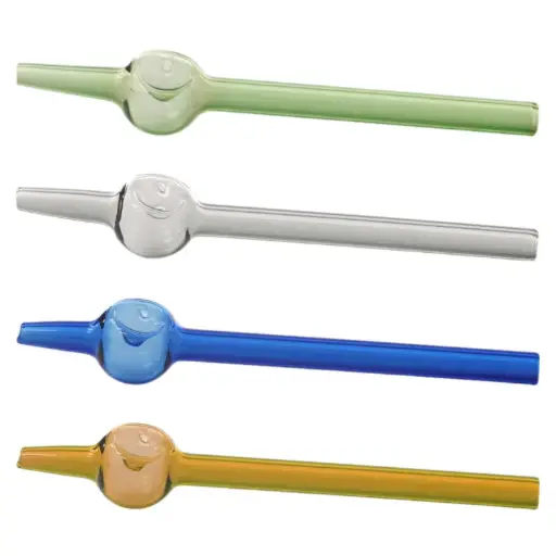 [AM037392] Unbranded Dabbers Honeystrow 5.0" Pipe Dabber (1587)